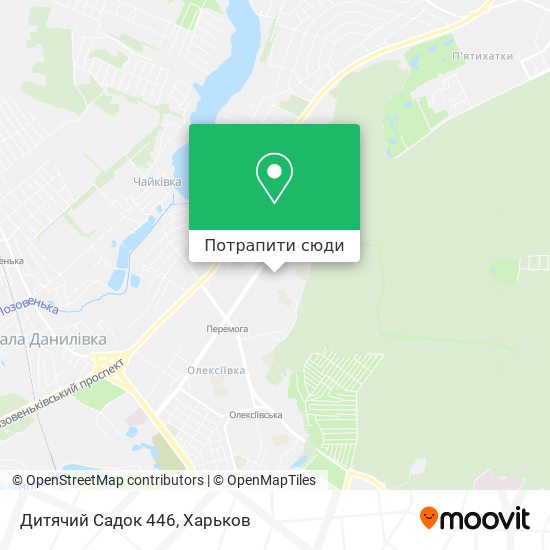 Карта Дитячий Садок 446