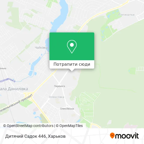 Карта Дитячий Садок 446