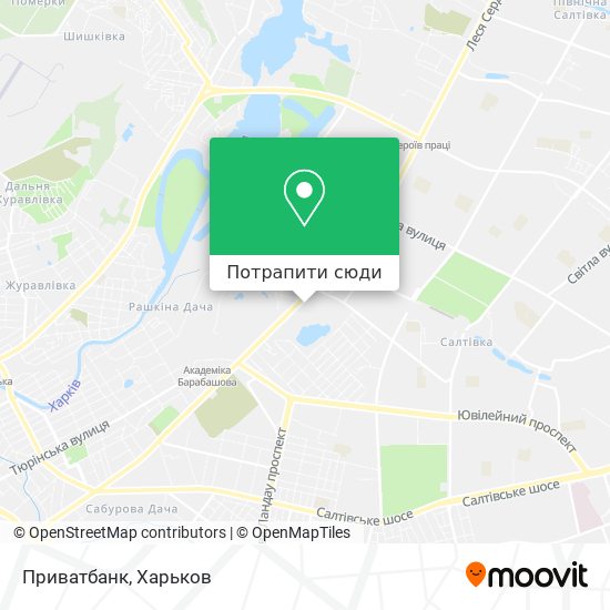 Карта Приватбанк