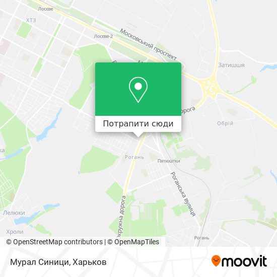 Карта Мурал Синици