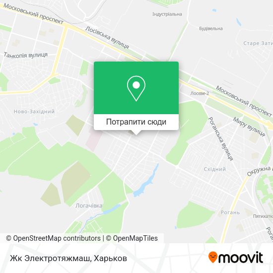 Карта Жк Электротяжмаш