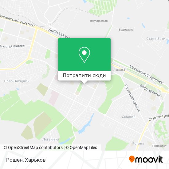Карта Рошен