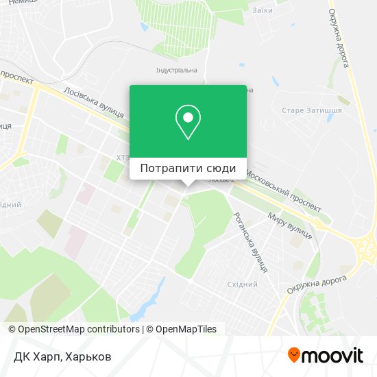 Карта ДК Харп