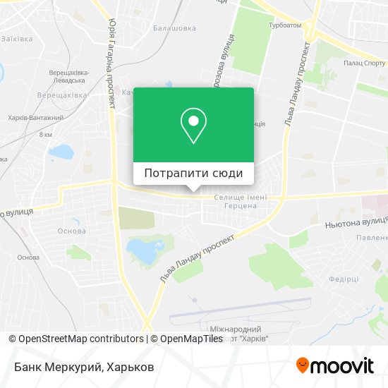 Карта Банк Меркурий