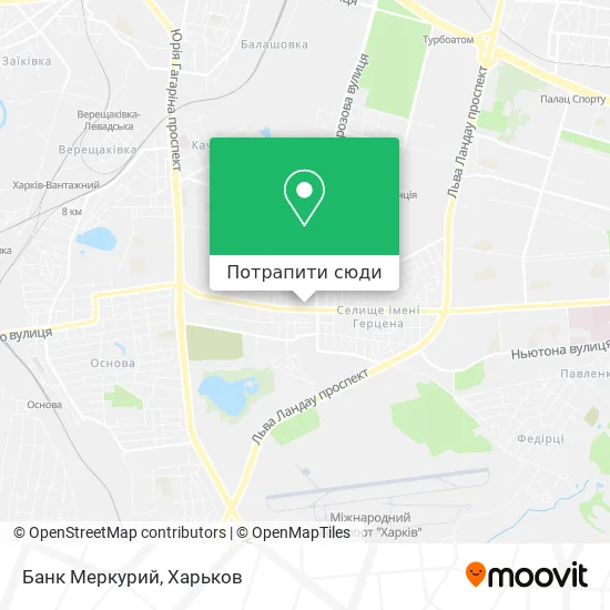 Карта Банк Меркурий