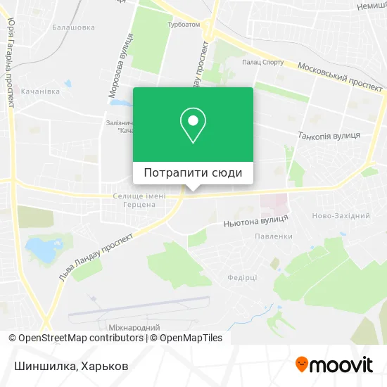 Карта Шиншилка