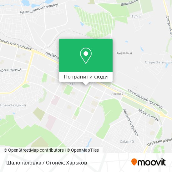 Карта Шалопаловка / Огонек