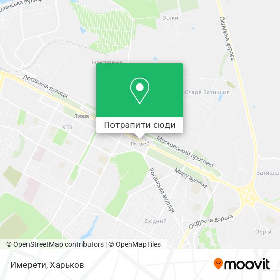 Карта Имерети