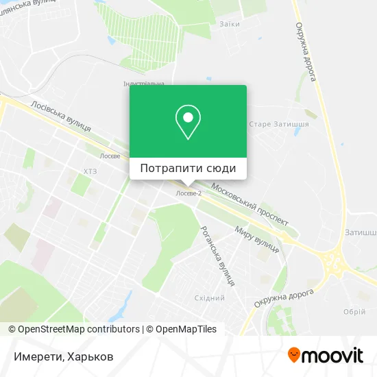 Карта Имерети