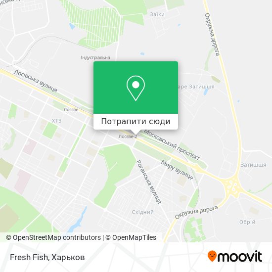 Карта Fresh Fish