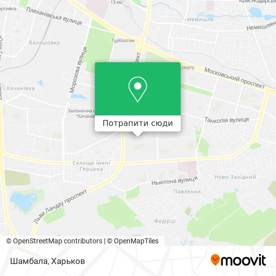 Карта Шамбала