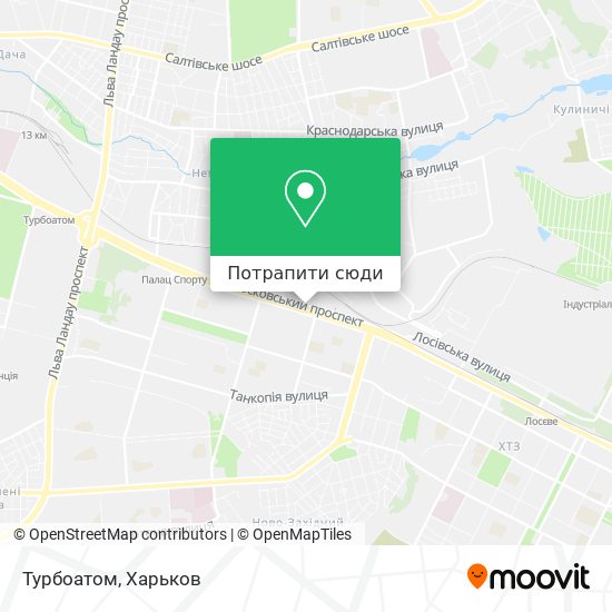 Карта Турбоатом