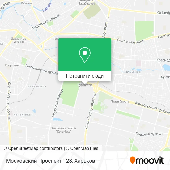 Карта Московский Проспект 128