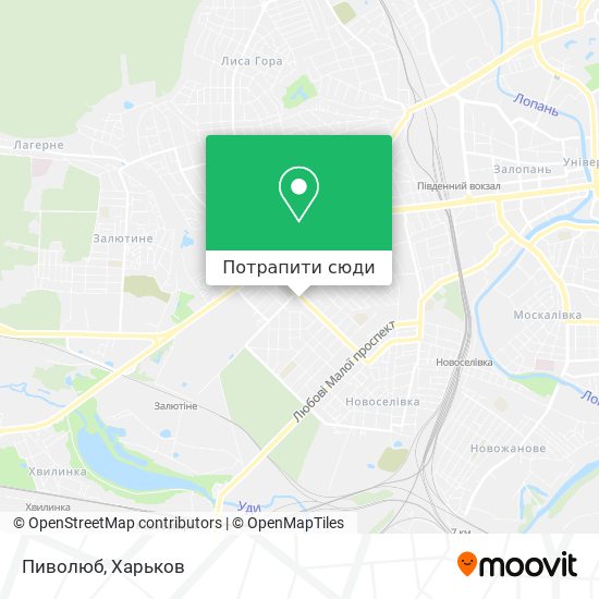 Карта Пиволюб