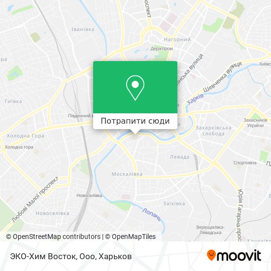 Карта ЭКО-Хим Восток, Ооо