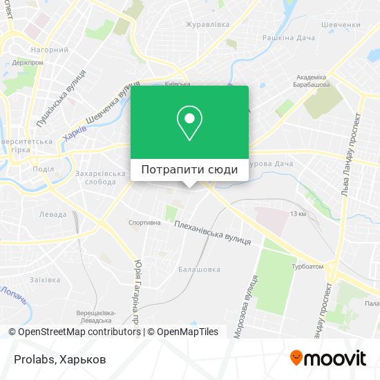 Карта Prolabs