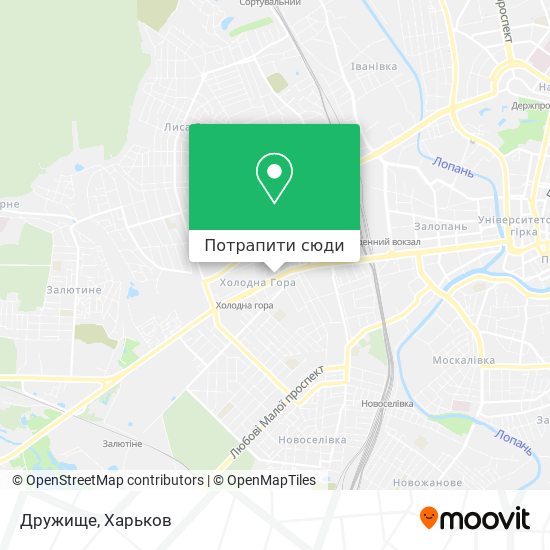 Карта Дружище