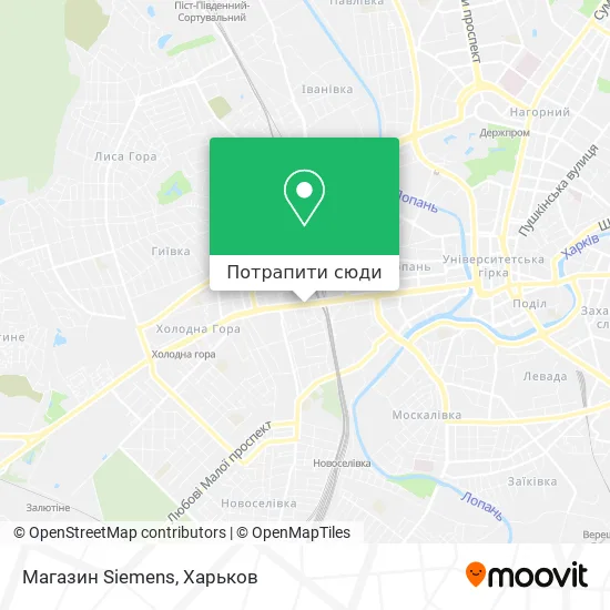 Карта Магазин Siemens