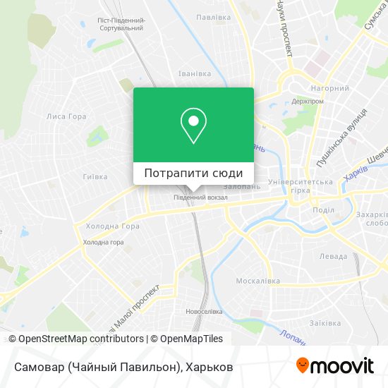 Карта Самовар (Чайный Павильон)