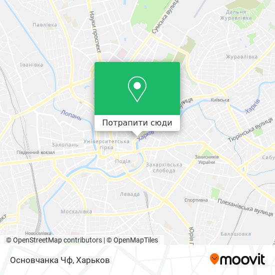 Карта Основчанка Чф