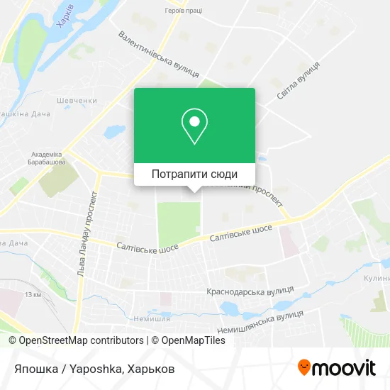 Карта Япошка / Yaposhka