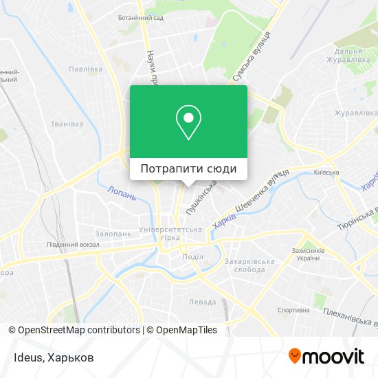 Карта Ideus