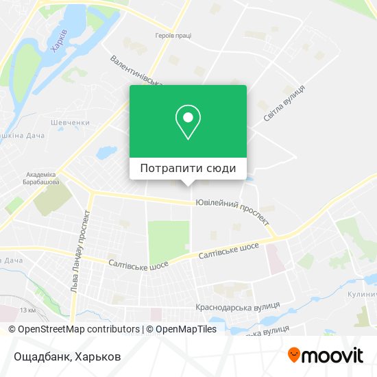 Карта Ощадбанк