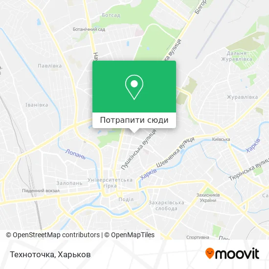Карта Техноточка