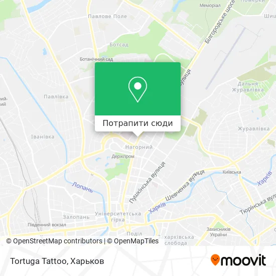 Карта Tortuga Tattoo