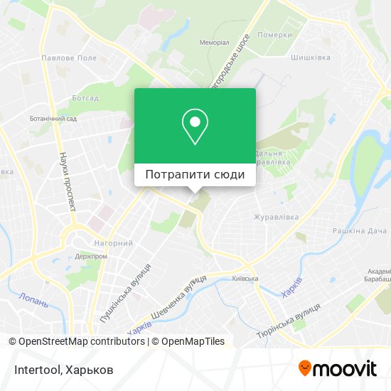 Карта Intertool