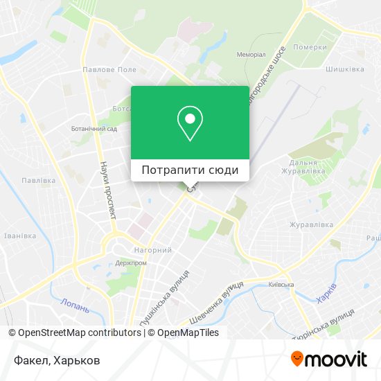 Карта Факел