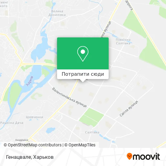 Карта Генацвале