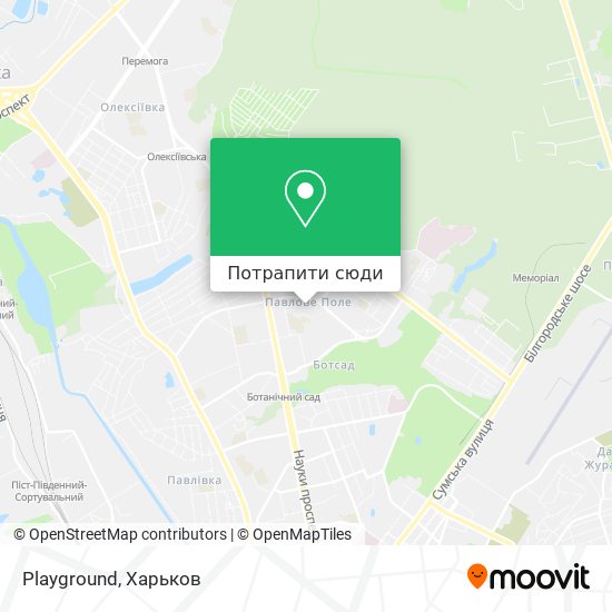 Карта Playground