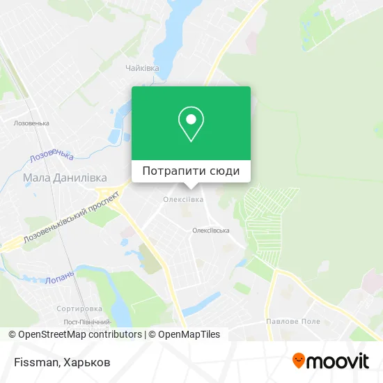 Карта Fissman