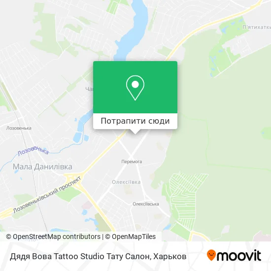 Карта Дядя Вова Tattoo Studio Тату Салон