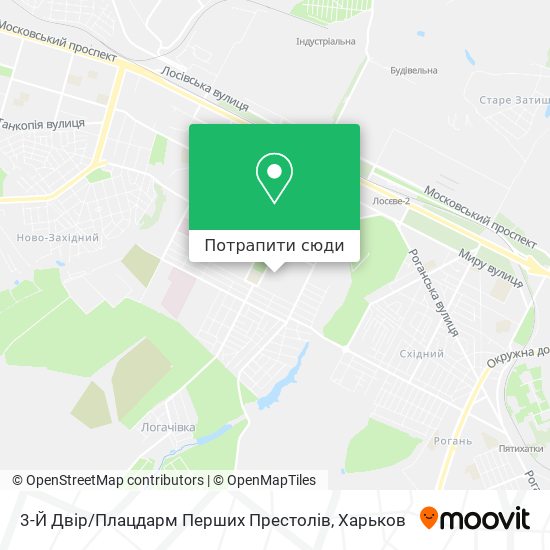Карта 3-Й Двір / Плацдарм Перших Престолів