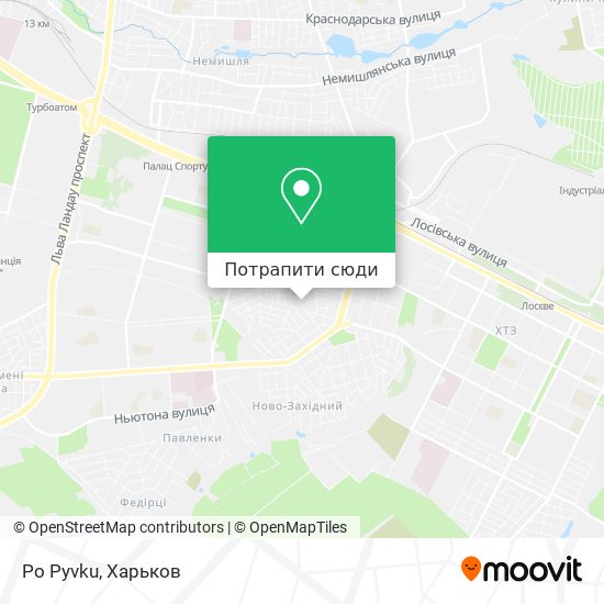 Карта Po Pyvku