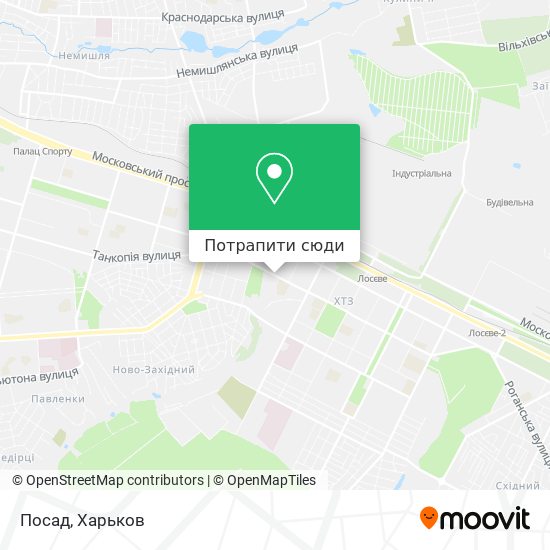 Карта Посад