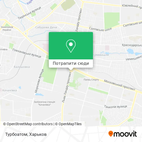 Карта Турбоатом