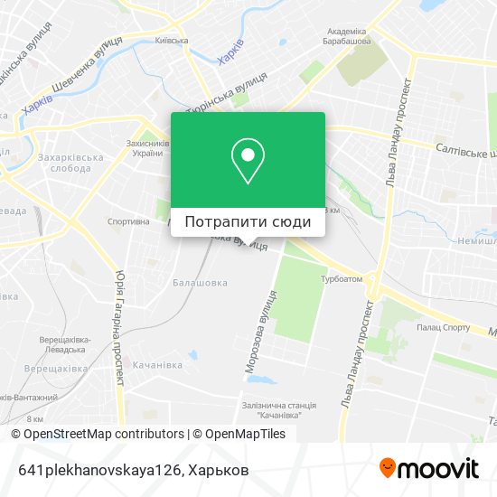 Карта 641plekhanovskaya126