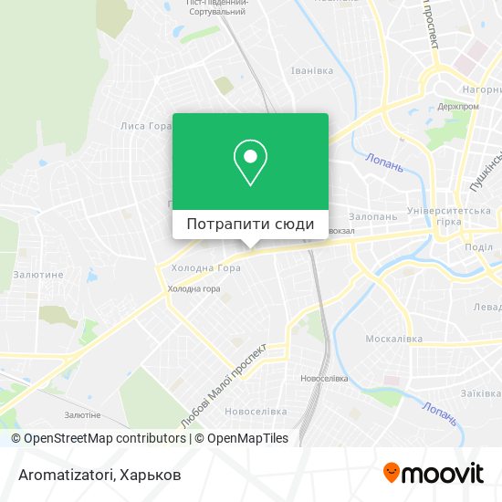 Карта Aromatizatori