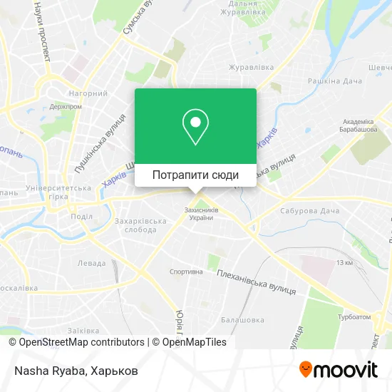 Карта Nasha Ryaba