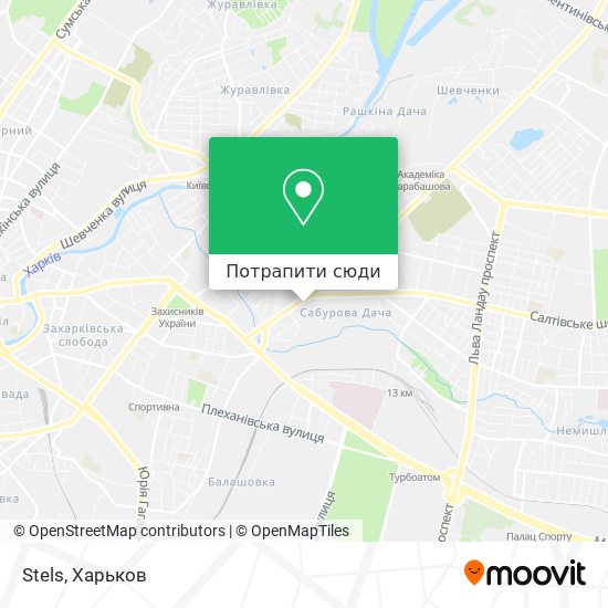 Карта Stels
