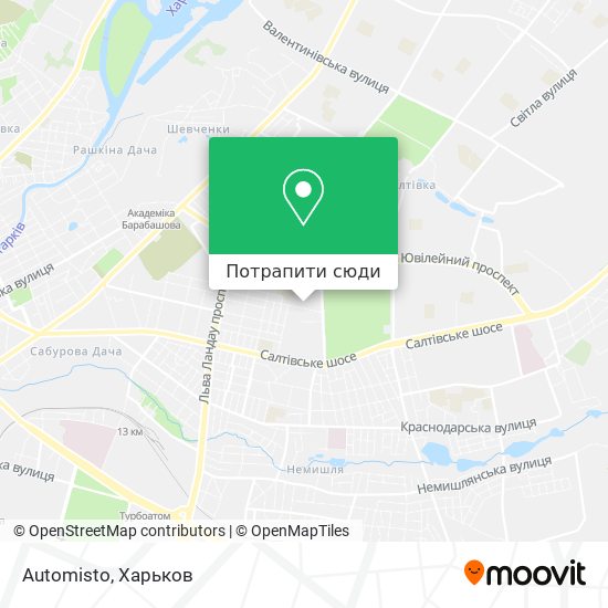 Карта Automisto