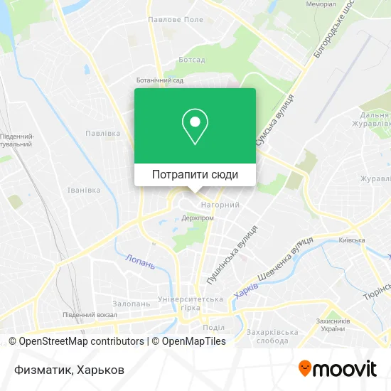 Карта Физматик
