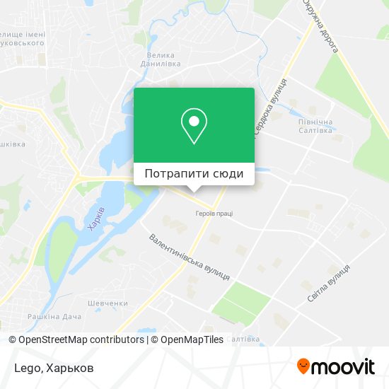 Карта Lego