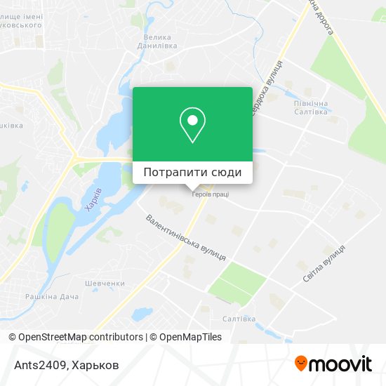 Карта Ants2409