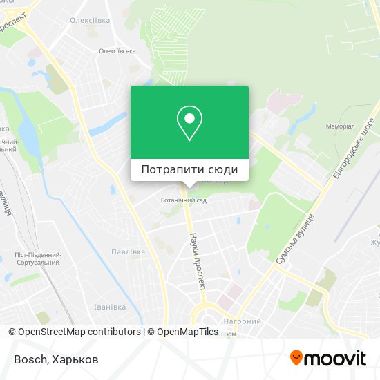 Карта Bosch