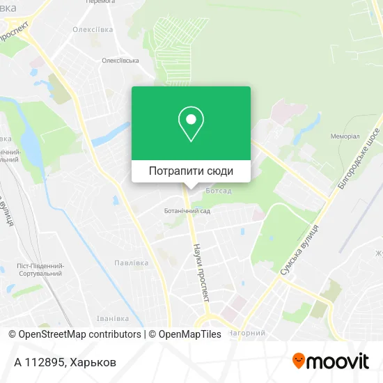 Карта A 112895