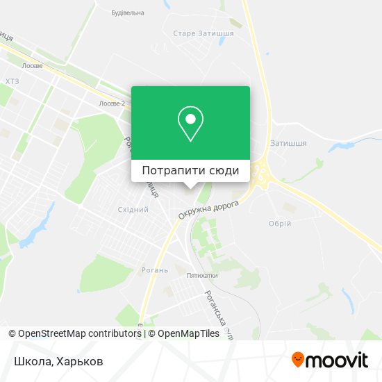 Карта Школа